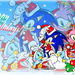 Wallpaper  Sonic X  mas by Cruzerchic123