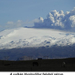 A vulkán Hvolsvöllur faluból nézve. (fotó Index)