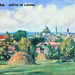 1940 - Karel Sup - pohľad na mesto Lučenec