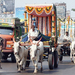 Menschen im Verkehr von Mumbai