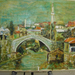 MOSTAR; Hommage a Csontváry 40x61 olaj,rost