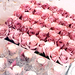 jardine pink lila rozsak asztalon