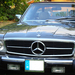 Mercedes 380SL szemből
