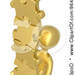 86497-Royalty-Free-RF-Clipart-Illustration-Of-A-3d-Gold-Person-C