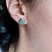 Kék-barna millefiori fülbevalók4
