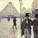 Paris Street in rainy weather - (artsunlight.com)