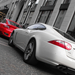 Jaguar XKR-Porsche 911 Turbo