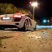 Audi R8 at night