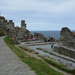 Tintagel Castle, állítólag itt született valahol.. mármint Artúr