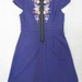 90713A-23A PRADA BLUE COTTON JERSEY DRESS SIZE 2 4 6(BACK) PRICE