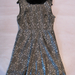 90920A-33 PRADA GREY SILK&RABBIT HAIR DRESS SIZE 2 4 6 PRICE USD