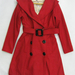 91019A-11  PRADA RED WOOL JACKET SIZE 2 4 6  PRICE USD51