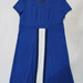 90725B-21A GUCCI BLUE COTTON JERSEY&COTTON DRESS SIZE 2 4 6 PRIC