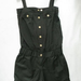 90731A-30A   GUCCI BLACK COTTON&POLYESTER SIAMESE TROUSERS SIZE 