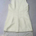 90731C-49   CHANEL WHITE WOOL&GAUZE DRESS SIZE 2 4 6(BACK)  PRIC