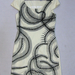 91008A-13A  CHANEL WHITE WOOL&COTTON  DRESS SIZE 2 4 6 PRICE USD