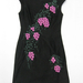 91010A-09A  CHANEL BLACK WOOL&COTTON  DRESS SIZE 2 4 6 PRICE USD