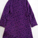 91009B-20A  CK PURPLE COTTON COAT SIZE 2 4 6 (BACK) PRICE USD54