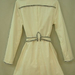 90714C-29 MOSCHINO WHITE COTTON DUSTCOAT SIZE 36 38 40(BACK) PRI