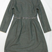 91012A-28  ANNA SUI GREY WOOL DRESS SIZE 2 4 6 (BACK) PRICE USD4