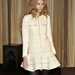 91016A-36  ANNA SUI WHITE WOOL SUIT SIZE 2 4 6 . PRICE USD52